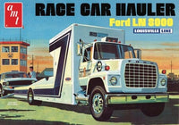 AMT Ford LN8000 Race Car Hauler 1:25 1316 Plastic Model Kit