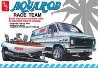 AMT 1/25 Aqua Rod Race Team 1975 Chevy Van, Race Boat & Trailer 1338