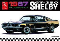 1967 Shelby GT-350 Ford Mustang AMT 834 1/25 Black Car Model Kit - Shore Line Hobby