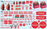 Coca Cola Graphics Decal Pack AMT MKA30 1/25 - Shore Line Hobby