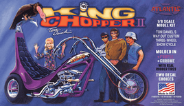 Tom Daniel's Way Out Custom King Chopper II Three-Wheel Show Cycle 1/8 Atlantis 224 Motorcycle Model Kit Atlantis Models 