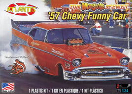 Atlantis Models Tom Mongoose McEwen 1957 Chevy Funny Car 1/24 7172 Model Kit Race Car Model Kit Atlantis Models 
