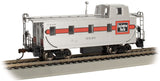 Bachmann STREAMLINED CABOOSE WITH OFFSET CUPOLA -BURLINGTON #13530 - HO