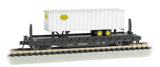 NEW YORK CENTRAL 52FT FLAT CAR W/ NYC® 35FT TRAILER 16753 N Scale