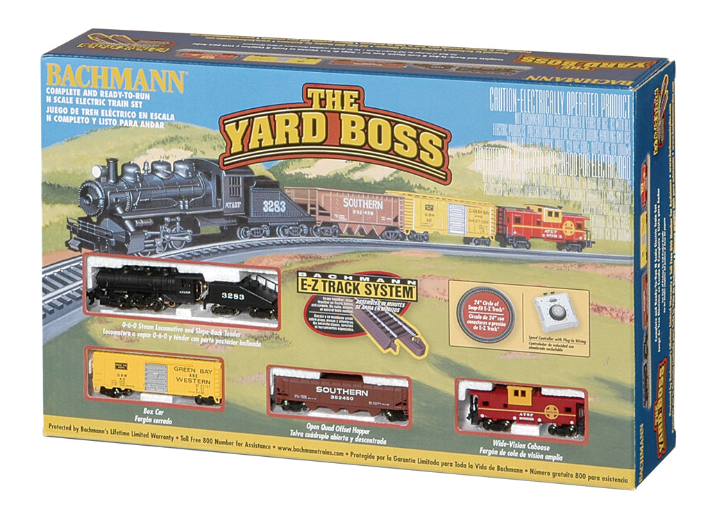 Bachmann Yard Master N Scale 24014 Model Train Set