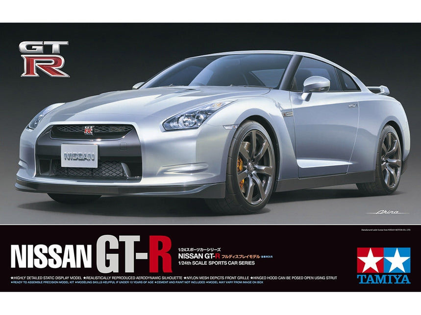 Tamiya Nissan GTR 1:24 24300 Plastic Model Car Kit