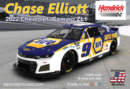 Salvinos Chase Elliott Nascar NAPA #9 Next Gen 2022 Chevy Camaro ZL1 1/24 Model Kit Race Car Model Kits Salvino JR Models 