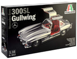 Italeri Mercedes-Benz 300SL Gullwing 1:16 Plastic Model Kit - Shore Line Hobby