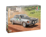 Italeri Mercedes-Benz 450SLC Rallye Bandama 1979 1:24 3632 Model Kit
