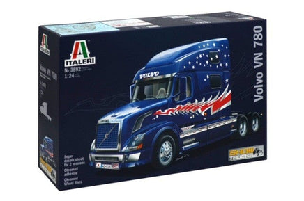 Italeri Volvo VN780 Tractor Cab 1:24 3892 Plastic Model Kit Show Truck Plastic Model Kit Italeri 
