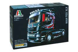 Italeri MAN TGX XLX Tractor Cab 1:24 3895 Plastic Model Kit Show Truck Plastic Model Kit Italeri 