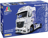 Italeri 3935S 1:24 M-B Actros MP4 Show GigaSpace Plastic Model Kit - Shore Line Hobby