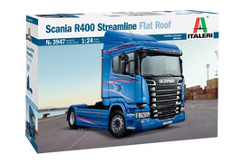 Italeri Scania R400 Streamline Flat Roof 1:24 Plastic Model Kit 3947 Truck Model Kits Italeri 