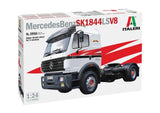 Italeri 1/24 Mercedes Benz SK1844 LS V8 Tractor Cab 3956 Model Kit