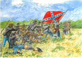 Italeri Confederate Infantry American Civil War 1/72 6178 Plastic Model Kit - Shore Line Hobby