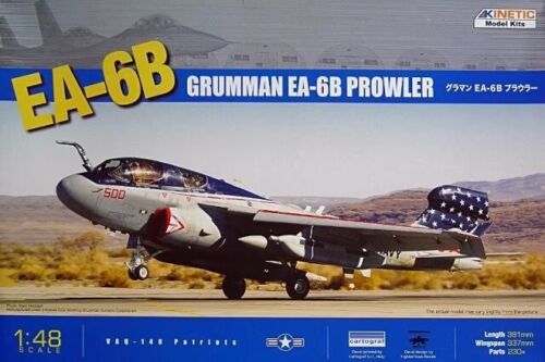 Kinetic 48022 Grumman EA-6B Prowler 1/48 Scale Plastic Model Kit