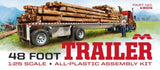 Moebius 48' Flatbed Trailer w/Cambered Deck 1/25 1304 Truck Plastic Model Kit