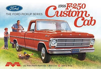 1968 Ford F-250 Custom Cab Pickup 1/25 2564 Plastic Model Kit Truck Model Kits Moebius Models 