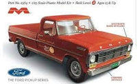 1968 Ford F-250 Custom Cab Pickup 1/25 2564 Plastic Model Kit Truck Model Kits Moebius Models 