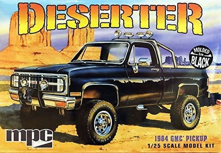 1984 GMC Pickup Deserter Black MPC 848 1/25 New Truck Model Kit Plastic Model Kit MPC 
