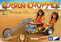 MPC 1/25 Cobra Chopper Custom Trike Plastic Model Kit 896 Trick Trike Series