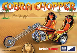 MPC 1/25 Cobra Chopper Custom Trike Plastic Model Kit 896 Trick Trike Series Plastic Model Kit MPC
