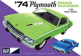 MPC  1/25 1974 Plymouth Road Runner Plastic Model Kit - 920 - Shore Line Hobby