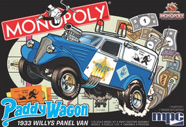 MPC 1933 Willys Panel Paddy Wagon (Monopoly) 1/25 924 Snap Model Kit - Shore Line Hobby