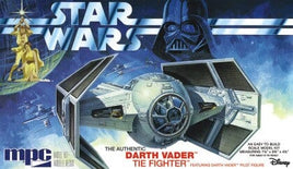 MPC 1/32 Star Wars A New Hope: Darth Vader Tie Fighter w/Pilot 952 Space Model Kits MPC 