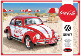 Coca Cola VW Beetle Car Snap Kit 1/25 Polar Lights 960 Plastic Model Kit Car Model Kit Polar Lights 