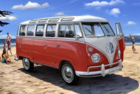 Revell VW T1 Samba Bus 23 Window 1:24 7399 Plastic Model Kit Truck Model Kit Revell Germany 