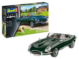 Revell Jaguar E-Type Roadster 1:24 7687 Plastic Model Kit Car Model Kit Revell Germany 