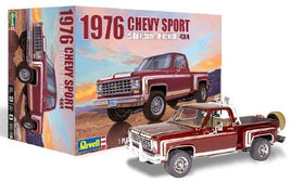 Revell 1976 Chevy Stepside 4x4 Pickup Truck Model Kit 1/24 85-4486 Truck Model Kit Revell USA 