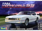 Revell 1986 Chevrolet Monte Carlo 1/24 85-4496 Plastic Model Kit - Shore Line Hobby