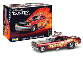 1970 Plymouth Duster Funny Car 1:24 4528 Plastic Model Kit Race Car Model Kits Revell USA 