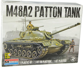 Revell M48A2 Patton Tank 1:35 Military Plastic Model Kit 7853 Armor Military Model Kits Revell USA 