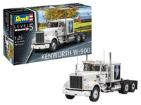 Kenworth W-900 Tractor Cab 1/25 Revell Germany 7659 Model Kit - Shore Line Hobby