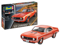 Revell Germany 1/25 1969 Camaro SS 396 Car 7712 Plastic Model Kit