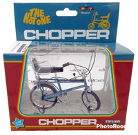 Bachmann 1:12 Scale Die-Cast Metal Chopper Mk 1 Bicycle - Blue - #TW41601A