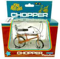 Bachmann 1:12 Scale Die-Cast Metal Chopper Mk 1 Bicycle - Orange - #TW41600A