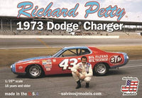 Salvino 1973 Dodge Richard Petty Charger (1/25) Plastic Model Kit