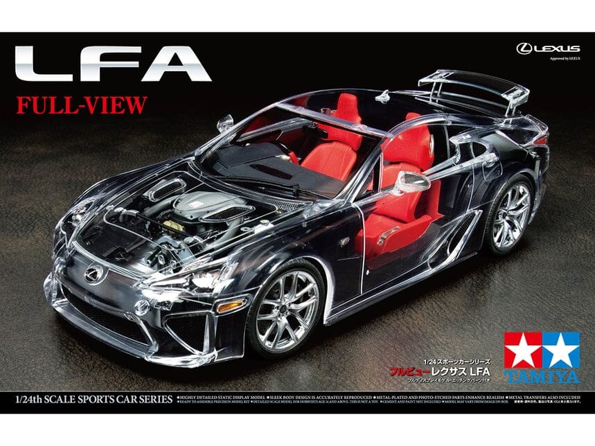 Tamiya Lexus LFA Full View 1:24 24325 Plastic Model Kit