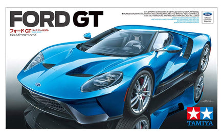 Tamiya 24346 Ford GT 1/24 Scale Plastic Model Car Kit Sports Car - Shore Line Hobby