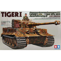 Tamiya German Heavy Tiger I Late Version 1:35 35146 Plastic Model Kit