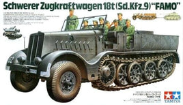Tamiya German 18T Heavy Half Track 1:35 35239 Plastic Model Kit Military Models Tamiya 
