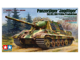 Tamiya GERMAN DESTROYER JAGDTIGER 1:35 35295 Plastic Model Kit Tanks & Military Vehicles Tamiya 