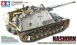 Tamiya 1/35 Nashorn 8.8cm Pak 43/1 auf Gestzwagen III/IV (Sd.kfz.164) - TM35335 Military Model Kits Tamiya 