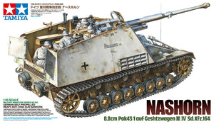 Tamiya 1/35 Nashorn 8.8cm Pak 43/1 auf Gestzwagen III/IV (Sd.kfz.164) - TM35335
