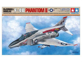 Tamiya McDonnell-Douglas F-4B II Phantom 1/48 61121 Plastic Model Kit Airplane Model Kit Tamiya 