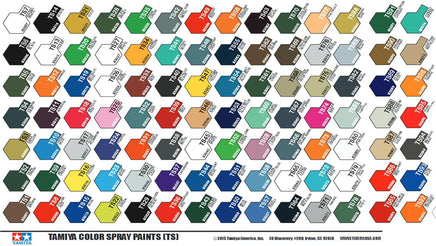 Tamiya TS Paint Line Plastic Models 100ml Spray Can - Assorted Colors Mix & Match Spray Paint Tamiya 